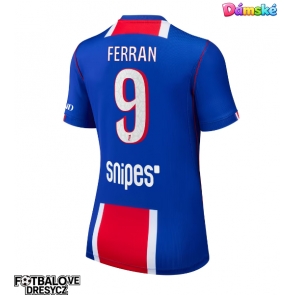 Paris Saint-Germain Ferran Torres #9 Dámské Domácí Dres 2026-27 Krátký Rukáv